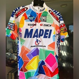 Santini SMS Mapei Cycling Jersey | Size S